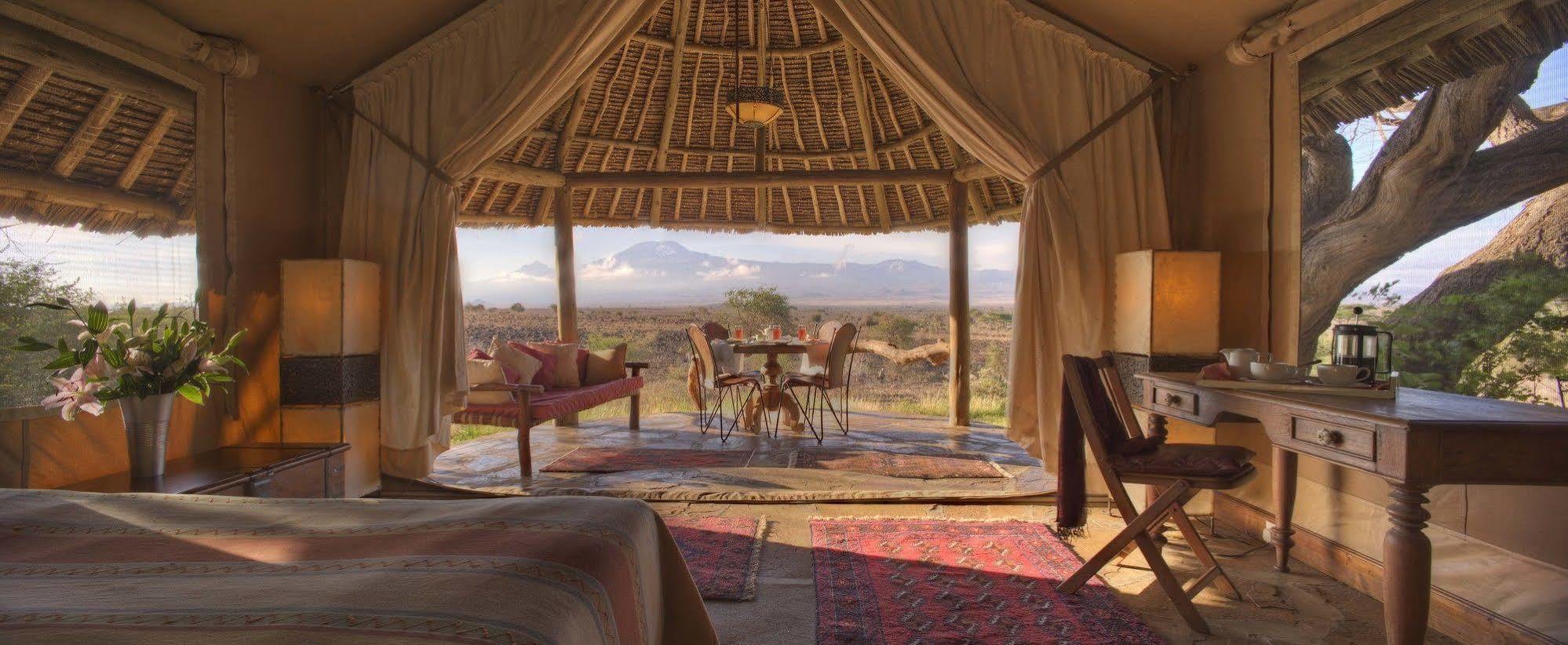 Hotel Elewana Tortilis Camp Amboseli Zewnętrze zdjęcie