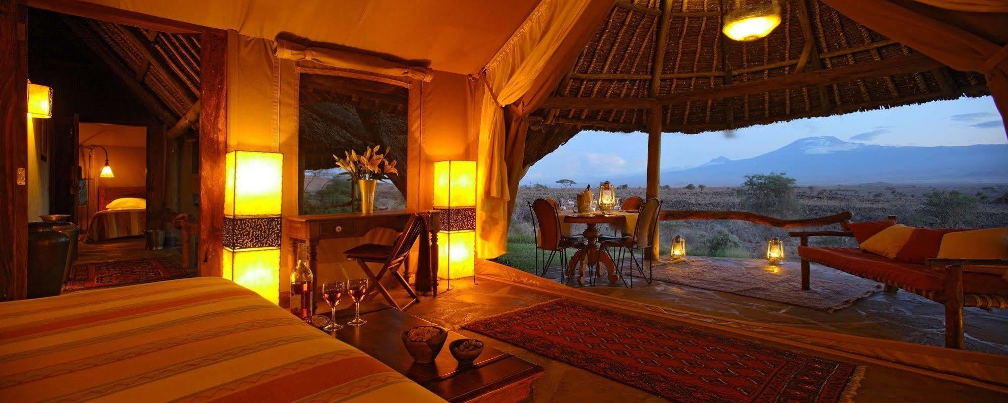 Hotel Elewana Tortilis Camp Amboseli Zewnętrze zdjęcie